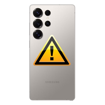 Samsung Galaxy S25 Ultra Batterij Cover Reparatie - Titanium grijs