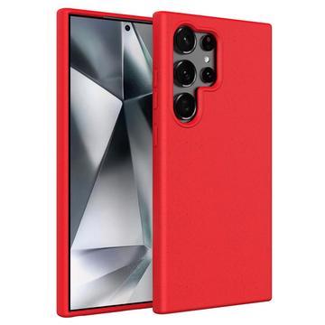 Samsung Galaxy S25 Ultra Biologisch Afbreekbaar Hoesje - Rood