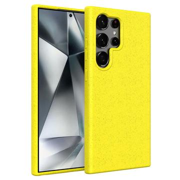 Samsung Galaxy S25 Ultra Biologisch Afbreekbaar Hoesje - Geel