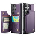 Samsung Galaxy S25 Ultra Caseme C22 Hoesje RFID Kaarthouder - Paars