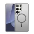 Samsung Galaxy S25 Ultra Dux Ducis Yind Hybride Hoesje - MagSafe-compatibel - Grijs