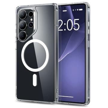 Samsung Galaxy S25 Ultra ESR CH HaloLock Mag Hybride Hoesje - Doorzichtig