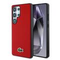 Samsung Galaxy S25 Ultra Lacoste Iconic Petit Pique Woven Logo Hoesje - MagSafe Compatibel
