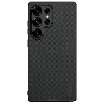 Samsung Galaxy S25 Ultra Nillkin Super Frosted Shield Pro Hybride Hoesje - Zwart