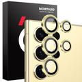 Samsung Galaxy S25 Ultra Noordjo Camera Lens Beschermer Set - Goud
