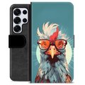 Samsung Galaxy S25 Ultra Premium Portemonnee Hoesje - Hen