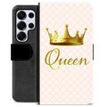 Samsung Galaxy S25 Ultra Premium Portemonnee Hoesje - Koningin
