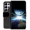 Samsung Galaxy S25 Ultra Premium Portemonnee Hoesje - Ruimte