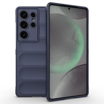 Samsung Galaxy S25 Ultra Rugged TPU Hoesje - Donkerblauw