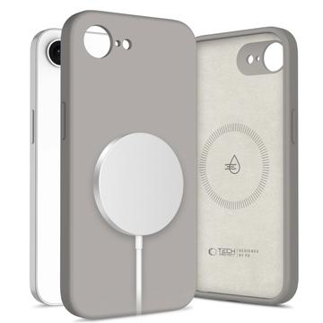 iPhone 16e Tech-Protect Vloeibare siliconen hoesje - MagSafe compatibel