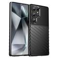 Samsung Galaxy S25 Ultra Thunder Series TPU Hoesje - Zwart