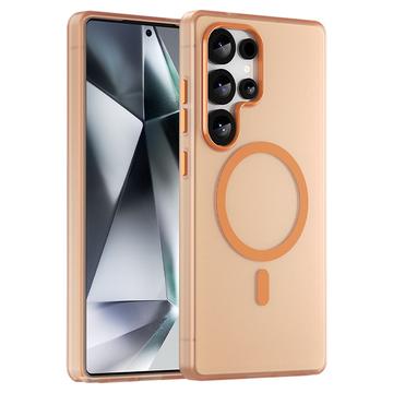 Samsung Galaxy S25 Ultra UltraGuard Matte MagSafe Hoesje - Oranje
