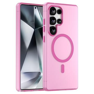 Samsung Galaxy S25 Ultra UltraGuard Matte MagSafe Hoesje - Roze