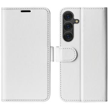 Samsung Galaxy S25 Portemonnee Hoesje met Magneetsluiting - Wit
