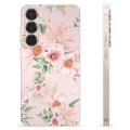 Samsung Galaxy S25+ TPU-hoesje - Aquarel Bloemen