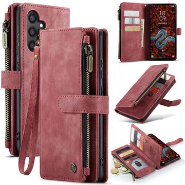 Samsung Galaxy S25+ Caseme C30 Multifunctionele Portemonnee Hoesje - Rood