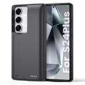Samsung Galaxy S25+/S24+ batterijhoesje met reservebatterij - 10000mAh - Zwart