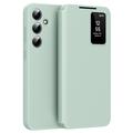 Samsung Galaxy S25+ Smart Clear View Flip Case met kaartsleuf