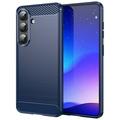 Samsung Galaxy S26/S26 Pro Geborsteld TPU Hoesje - Koolstofvezel