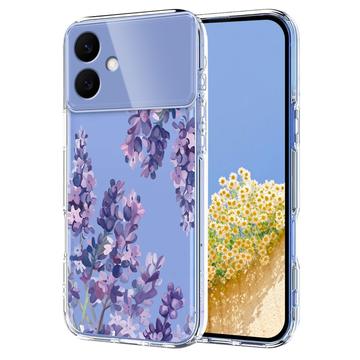 Samsung Galaxy S26 Edge TPU-hoesje met bloemenpatroon