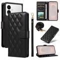 Samsung Galaxy S26 Edge Luxe Gewatteerd Portemonnee Hoesje