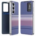 Samsung Galaxy S26 FE Smart View-fliphoes met ruitjespatroon en kaartsleuf - Paars