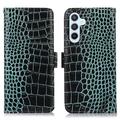 Samsung Galaxy S26 FE Crocodile Series Wallet Leren Hoesje met RFID