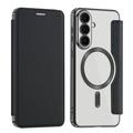 Samsung Galaxy S26 FE Flip hoesje met kaartsleuf - MagSafe compatibel - Zwart