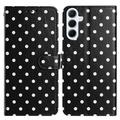 Samsung Galaxy S26 FE Portemonnee Hoesje met Stippenpatroon