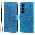 Samsung Galaxy S26 Mandala Series Portemonnee-hoesje - Blauw