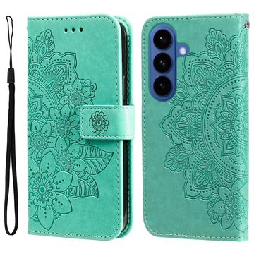 Samsung Galaxy S26/S26 Pro Mandala Series Portemonnee-hoesje - Groen