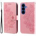 Samsung Galaxy S26 Mandala Series Portemonnee-hoesje - Roze