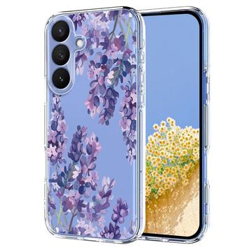 Samsung Galaxy S26 Pro TPU-hoesje met bloemenpatroon - Blauweregen