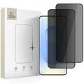 Samsung Galaxy S26 Tech-Protect Glass Spy+ Privacy Glazen Screenprotector - 2 stuks. - Zwart