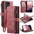 Samsung Galaxy S26 Ultra Caseme C30 Multifunctionele Portemonnee Hoesje - Rood