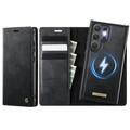 Samsung Galaxy S26 Ultra Caseme C49 2-in-1 afneembare portemonneehoes - MagSafe-compatibel, RFID - Zwart