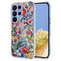 Samsung Galaxy S26 Ultra TPU-hoesje met bloemenpatroon - Lelies
