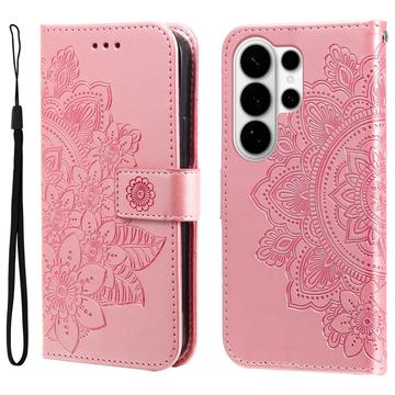Samsung Galaxy S26 Ultra Mandala Series Portemonnee-hoesje - Roze