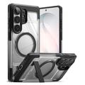Samsung Galaxy S26 Ultra Ringke UX MagSafe-hoesje met standaard - Doorzichtig