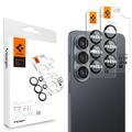 Samsung Galaxy S26 Ultra Spigen Glas.tR Ez Fit Optik Pro Lens Glazen Protector - 2 Stu. - Zwart