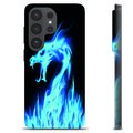 Samsung Galaxy S26 Ultra TPU-hoesje - Blauwe Vuurdraak
