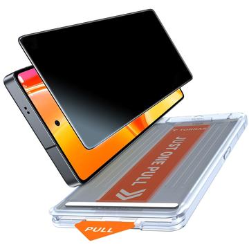 Samsung Galaxy S26 Ultra Torras GlassGo Privacy Glazen Screenprotector met Auto-Align Frame