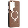 Samsung Galaxy S26 Ultra Torras Ostand Q3 VegSkin Magnetisch Hoesje - Bruin