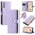 Samsung Galaxy S26+ Luxe Gewatteerd Portemonnee Hoesje - Paars