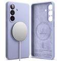 Samsung Galaxy S26+ Ringke Vloeibare Siliconen MagSafe Hoesje - Lavendel