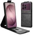 Samsung Galaxy S27 Pro Verticale Flip Hoesje met standaard - Zwart
