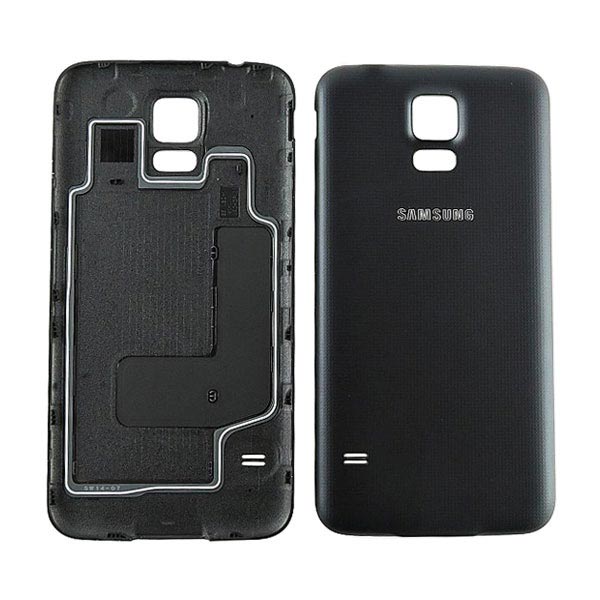 Zwaaien Duplicatie twijfel Samsung Galaxy S5 Neo Batterij Cover - Zwart