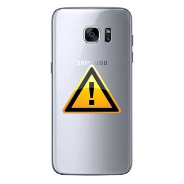 Samsung Galaxy S7 Batterij Cover Reparatie - Zilver