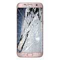 Samsung Galaxy S7 Edge LCD & Touchscreen Reparatie (GH97-18533E) - Roze