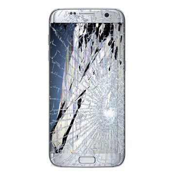 Samsung Galaxy S7 Edge LCD & Touchscreen Reparatie (GH97-18533B) - Zilver